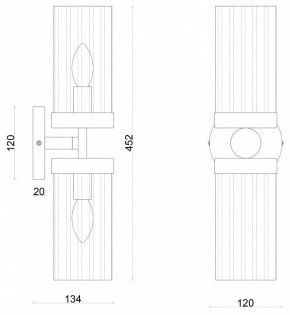 Бра Favourite Radiales 3099-2W в Добрянке - dobryanka.mebel24.online | фото 4