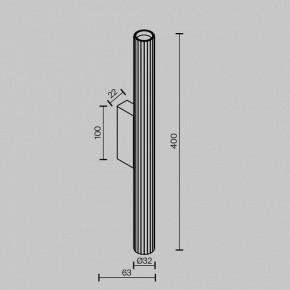 Бра Maytoni Calipso C082WL-12W2.7K-B в Добрянке - dobryanka.mebel24.online | фото 4