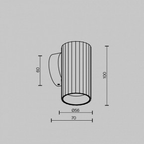 Бра Maytoni Calipso C106WL-01-GU10-B в Добрянке - dobryanka.mebel24.online | фото 6