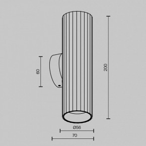 Бра Maytoni Calipso C106WL-02-GU10-B в Добрянке - dobryanka.mebel24.online | фото 6