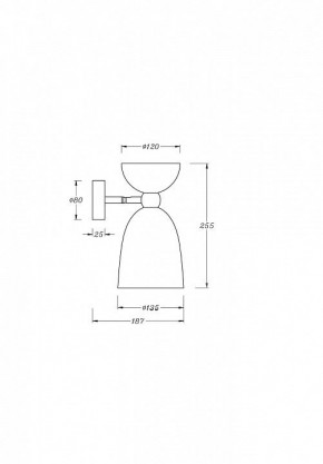 Бра Maytoni Cloches MOD113WL-01W в Добрянке - dobryanka.mebel24.online | фото 3