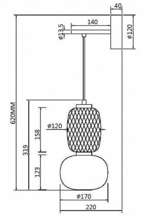 Бра Maytoni Pattern MOD267WL-L18G3K в Добрянке - dobryanka.mebel24.online | фото 4