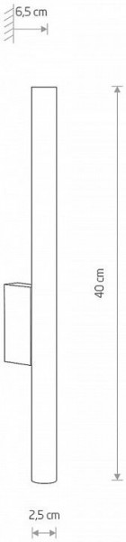 Бра Nowodvorski Laser Wall 8308 в Добрянке - dobryanka.mebel24.online | фото 2