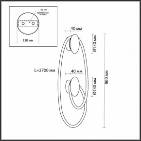 Бра Odeon Light Corda 4391/30WL в Добрянке - dobryanka.mebel24.online | фото 4