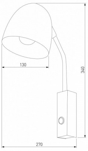 Бра TK Lighting Soho 4167 Soho Black в Добрянке - dobryanka.mebel24.online | фото 2