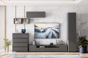 ДЕНВЕР Пенал (Графит серый) в Добрянке - dobryanka.mebel24.online | фото 4