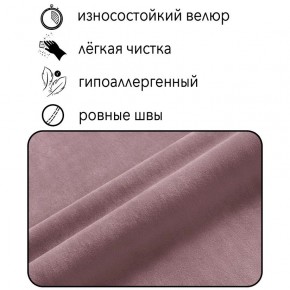 Диван Горизонт Д2-ВР (велюр розовый) 1200 в Добрянке - dobryanka.mebel24.online | фото 4
