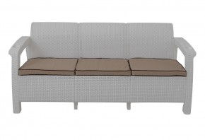 Диван Yalta Premium Sofa 3 Set (Ялта) белый (+подушки под спину) в Добрянке - dobryanka.mebel24.online | фото 2