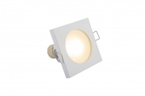 DK3014-WH Встраиваемый светильник влагозащ., IP 44, 50 Вт, GU10, белый, алюминий в Добрянке - dobryanka.mebel24.online | фото 3