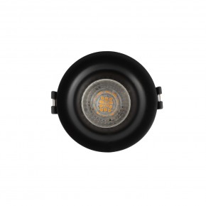DK3024-BK Встраиваемый светильник, IP 20, 10 Вт, GU5.3, LED, черный, пластик в Добрянке - dobryanka.mebel24.online | фото 2