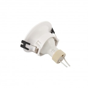 DK3024-WH Встраиваемый светильник, IP 20, 10 Вт, GU5.3, LED, белый, пластик в Добрянке - dobryanka.mebel24.online | фото 3
