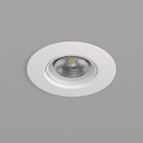 DK3028-WH Встраиваемый светильник, IP 20, 10 Вт, GU5.3, LED, белый, пластик в Добрянке - dobryanka.mebel24.online | фото 2