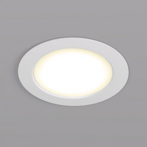 DK3048-WH Встраиваемый светильник, IP 20, 7Вт, LED, белый, пластик в Добрянке - dobryanka.mebel24.online | фото 1