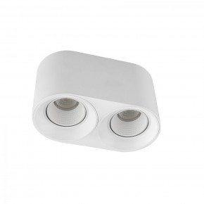 DK3096-WH Светильник накладной IP 20, 10 Вт, GU5.3, LED, белый/белый, пластик в Добрянке - dobryanka.mebel24.online | фото
