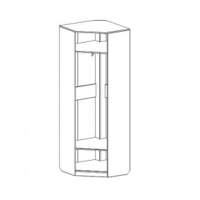 ЭЛАНА Прихожая (модульная) Дуб сонома в Добрянке - dobryanka.mebel24.online | фото 5