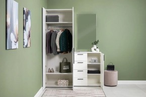 ЭЙР прихожая (модульная) Белый Шагрень в Добрянке - dobryanka.mebel24.online | фото 25