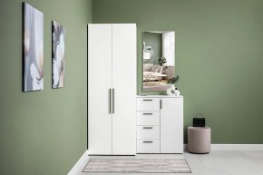 ЭЙР прихожая (модульная) Белый Шагрень в Добрянке - dobryanka.mebel24.online | фото 26