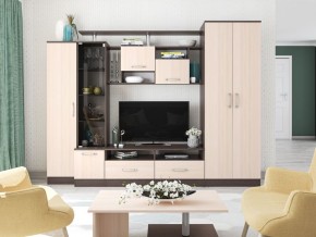 Гостиная Оскар-5 венге/дуб молочный в Добрянке - dobryanka.mebel24.online | фото 1