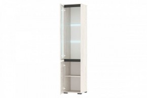 ГРЕТТА Пенал-витрина 1В1С (дуб крафт) в Добрянке - dobryanka.mebel24.online | фото 2