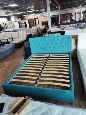 Интерьерная Кровать Октавия Бирюзовый 1400x2000 в Добрянке - dobryanka.mebel24.online | фото 2