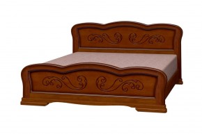 КАРИНА-8 Кровать из массива (Орех) в Добрянке - dobryanka.mebel24.online | фото 2