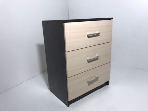 Комод 3 ящика (венге/дуб молочный) в Добрянке - dobryanka.mebel24.online | фото