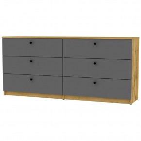 Комод Arvid K159 (ДВ-Графит) в Добрянке - dobryanka.mebel24.online | фото