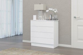 Комод Фаворит-3 (Белый текстурный) в Добрянке - dobryanka.mebel24.online | фото