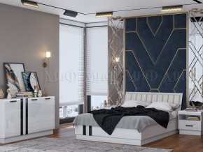 МАГНОЛИЯ Комод (Белый глянец/Белый) в Добрянке - dobryanka.mebel24.online | фото 3