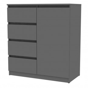 Комод Мальта K114 (Графит) в Добрянке - dobryanka.mebel24.online | фото