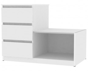 Комод Мальта K206 (Белый) в Добрянке - dobryanka.mebel24.online | фото