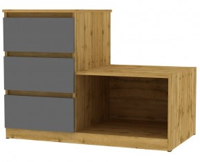 Комод Мальта K206 (ДВ-Графит) в Добрянке - dobryanka.mebel24.online | фото