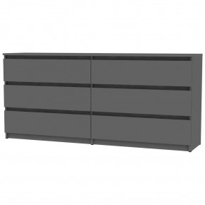 Комод Malta light K144 (Графит) в Добрянке - dobryanka.mebel24.online | фото