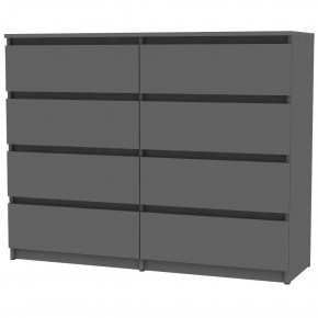 Комод Malta light K145 (Графит) в Добрянке - dobryanka.mebel24.online | фото