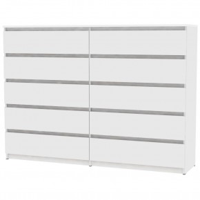 Комод Malta light K156 (Белый) в Добрянке - dobryanka.mebel24.online | фото