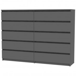 Комод Malta light K156 (Графит) в Добрянке - dobryanka.mebel24.online | фото