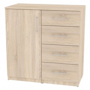 Комод "Калисто (K17)" ручка рейлинг (Дуб сонома) в Добрянке - dobryanka.mebel24.online | фото