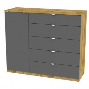 Комод "Калисто (K40)" ручка торцевая (ДВ-Графит) в Добрянке - dobryanka.mebel24.online | фото