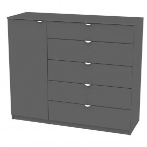 Комод "Калисто (K40)" ручка торцевая (Графит) в Добрянке - dobryanka.mebel24.online | фото