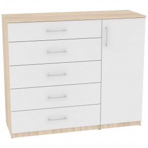 Комод "Калисто (K41)" ручка рейлинг (ДСС-Белый) в Добрянке - dobryanka.mebel24.online | фото