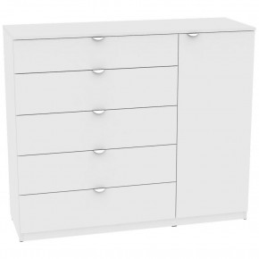Комод "Калисто (K41)" ручка торцевая (Белый) в Добрянке - dobryanka.mebel24.online | фото