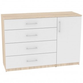 Комод "Калисто (K45)" ручка рейлинг (ДСС-Белый) в Добрянке - dobryanka.mebel24.online | фото