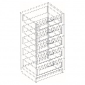 Комод "СА-03" Александрия в Добрянке - dobryanka.mebel24.online | фото 3