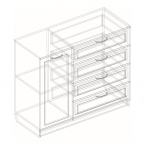 Комод "СА-04" Александрия в Добрянке - dobryanka.mebel24.online | фото 3