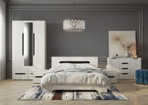 Комод Вега 1200 (Крафт белый - Венге) в Добрянке - dobryanka.mebel24.online | фото 3