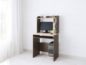 Компьютерный стол Грета-1 венге/дуб молочный в Добрянке - dobryanka.mebel24.online | фото