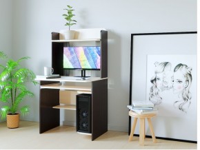 Компьютерный стол КЛ №5.5 (Венге/Дуб молочный) в Добрянке - dobryanka.mebel24.online | фото