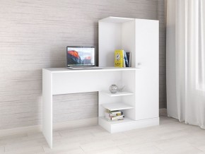 Компьютерный стол Квартет-6 Белый в Добрянке - dobryanka.mebel24.online | фото