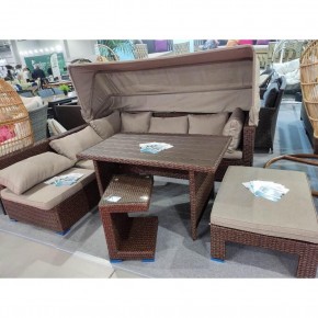 Комплект мебели с диваном AFM-320B-T320 Brown в Добрянке - dobryanka.mebel24.online | фото 2