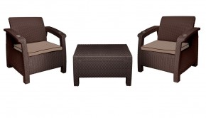 Комплект уличной мебели Yalta Premium Terrace Set (Ялта) шоколадый (+подушки под спину) в Добрянке - dobryanka.mebel24.online | фото 8
